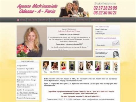 agence paris odessa|Agences matrimoniale et clubs de rencontre à Paris 14ème 75014